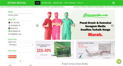 Desktop Screenshot of istanamedika.com