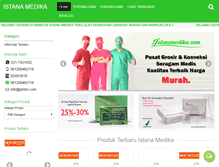 Tablet Screenshot of istanamedika.com